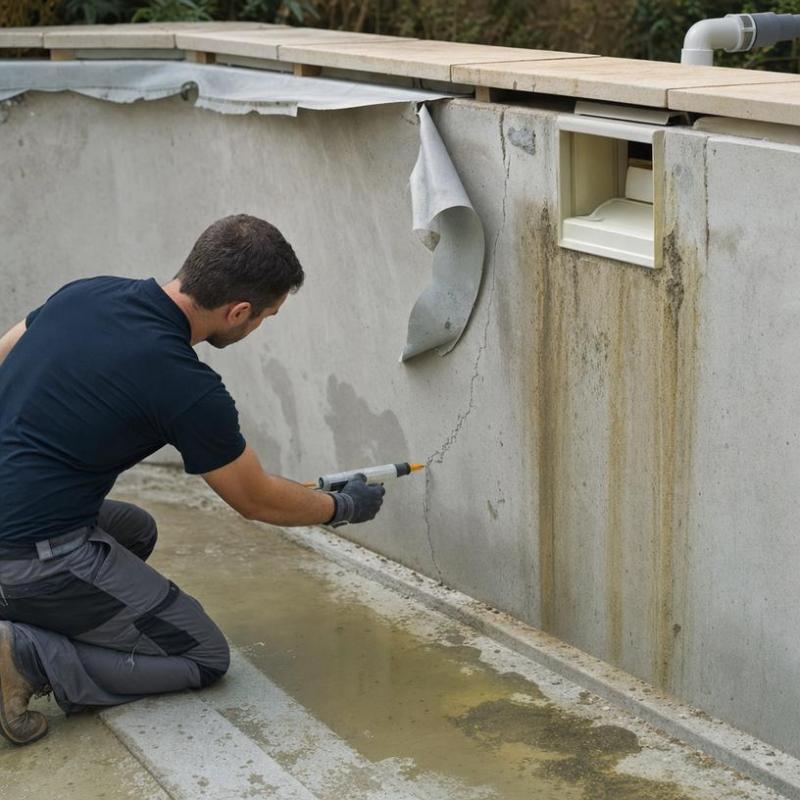 Fissures ou infiltrations, comment traiter l'&eacute;tanch&eacute;it&eacute; d'un bassin qui fuit ?