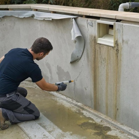 Fissures ou infiltrations, comment traiter l'&eacute;tanch&eacute;it&eacute; d'un bassin qui fuit ?